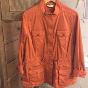 LLBean women’s L safari type jacket